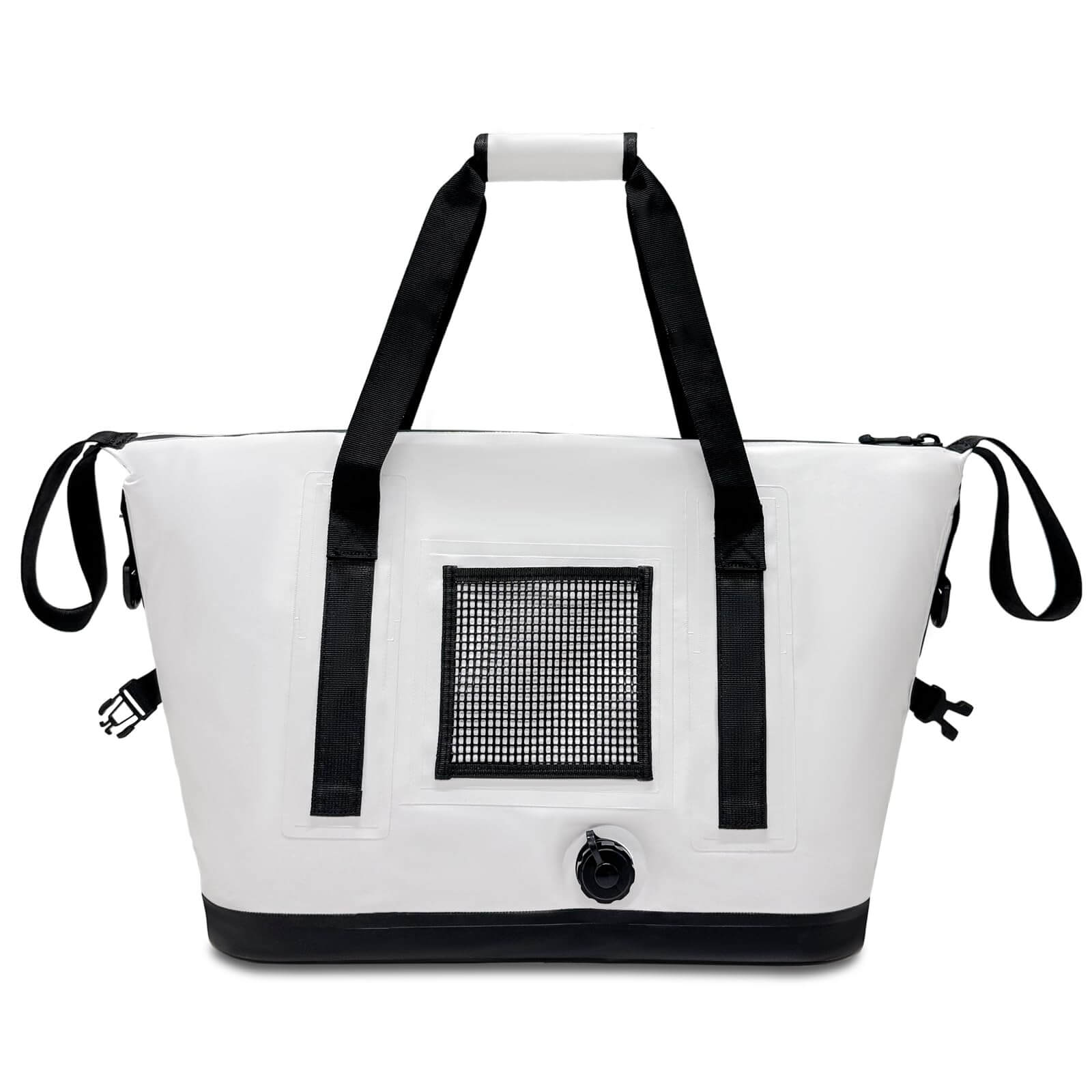 37QT Fish Cooler Bag With Fishing Rod Holder