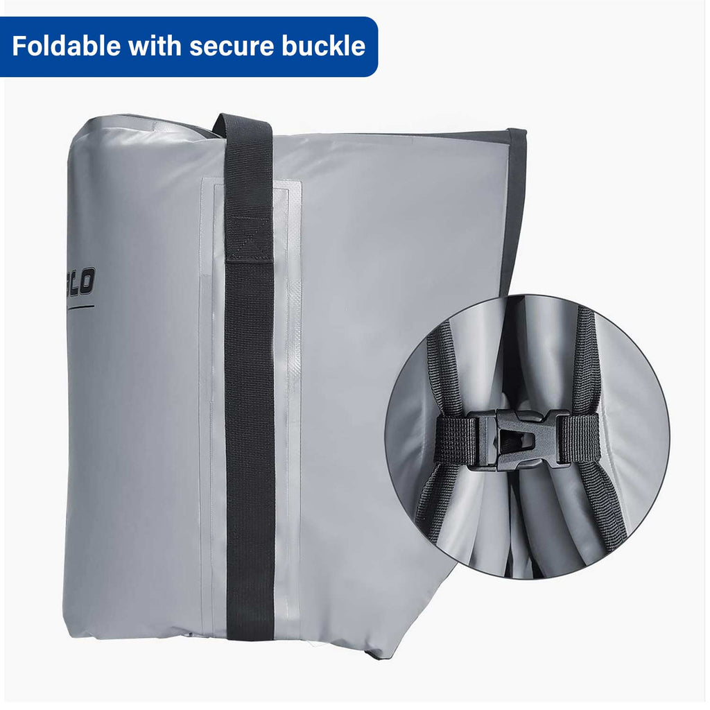37QT Fish Cooler Bag With Fishing Rod Holder